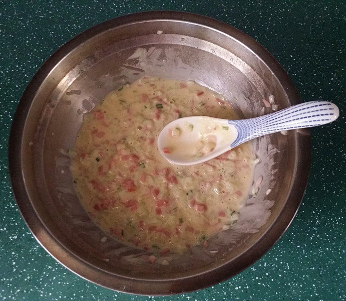 西瓜皮火腿鸡蛋饼步骤7