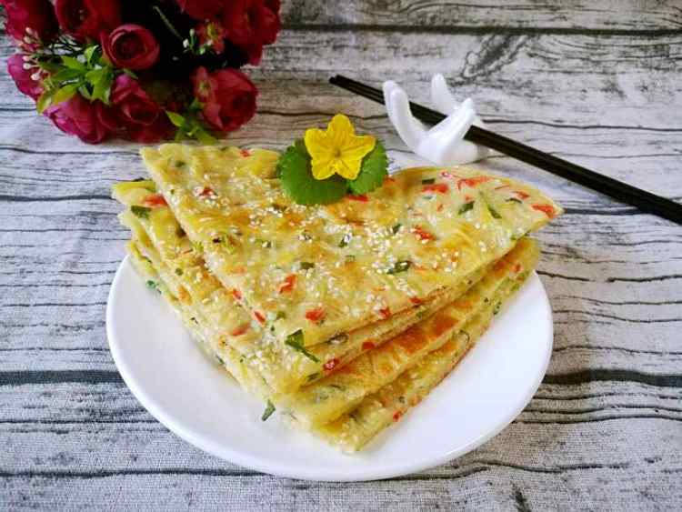 葱香土豆丝鸡蛋饼步骤14