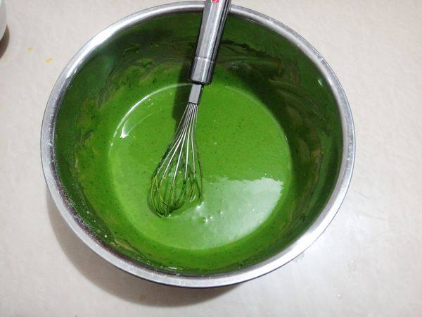 蜜豆抹茶蛋糕卷步骤6