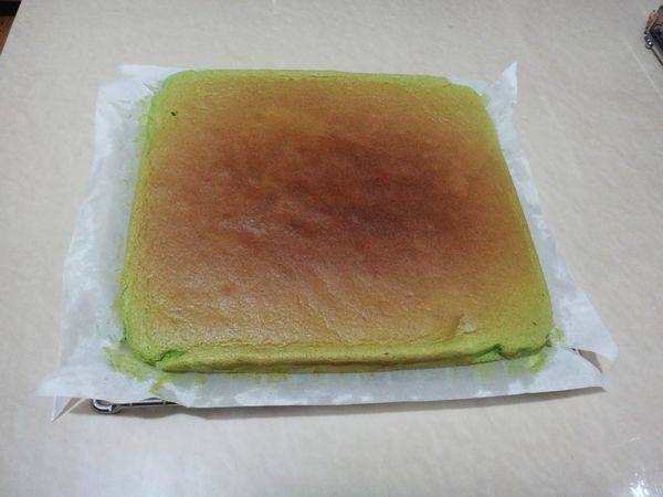 蜜豆抹茶蛋糕卷步骤11