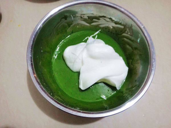 蜜豆抹茶蛋糕卷步骤8
