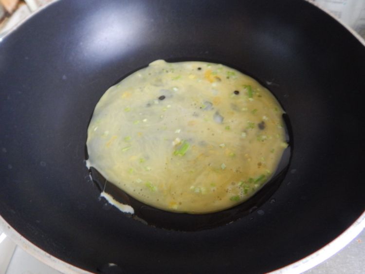 土豆蛋皮卷饼步骤3