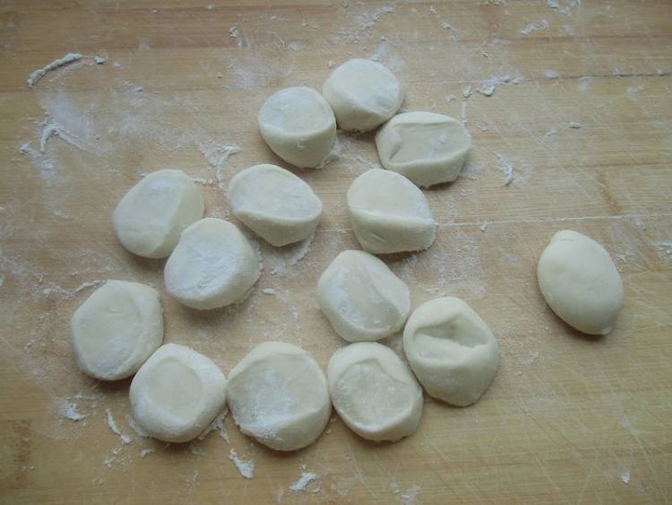 苋菜鸡蛋饺子步骤8