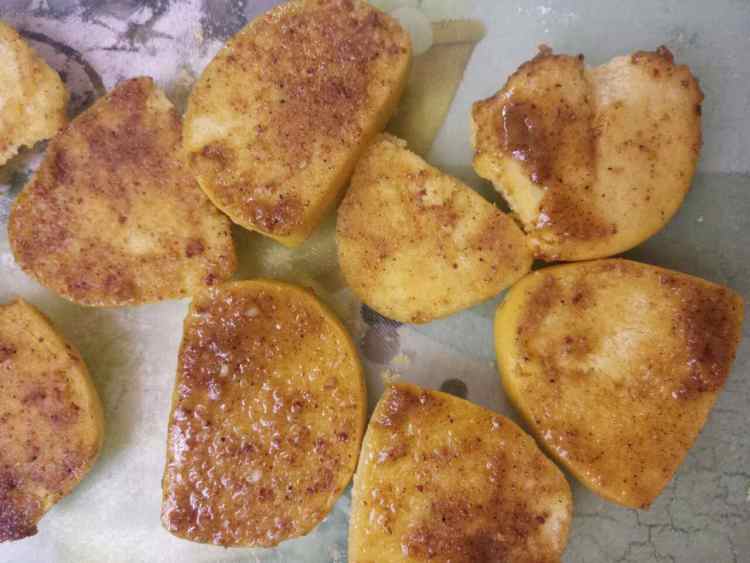 椒盐煎馍片步骤4