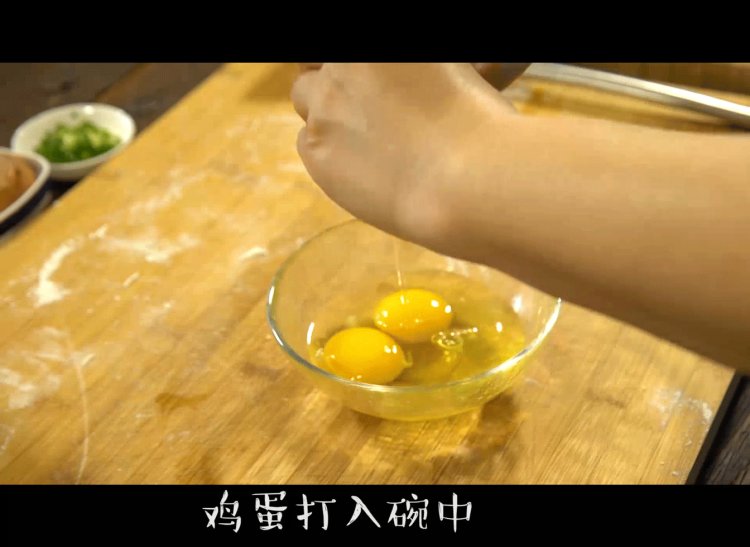烙饼蘸鸡蛋步骤6