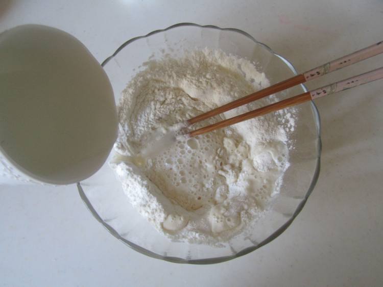 煎饼包油条步骤5