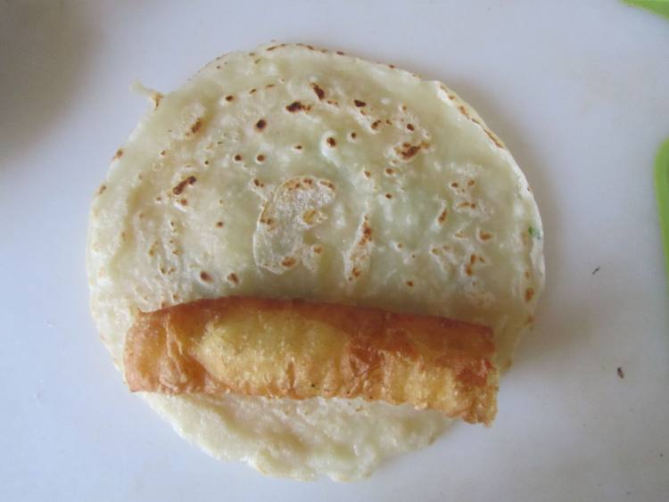 煎饼包油条步骤12