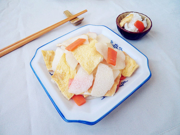 鸡蛋炒山药步骤10