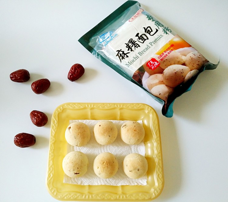 红枣麻糬面包步骤7