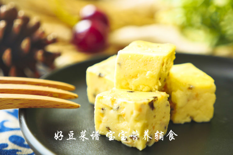 小米木耳鸡蛋糕步骤17