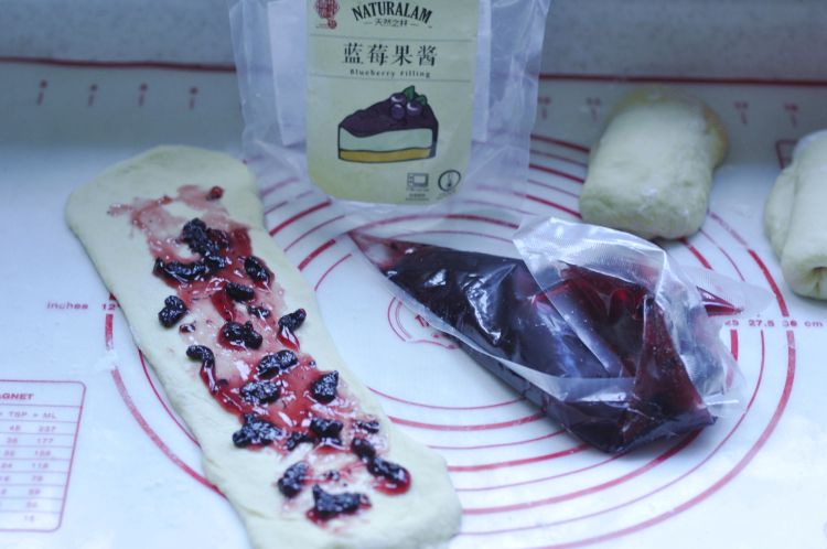 蓝莓果酱吐司步骤12