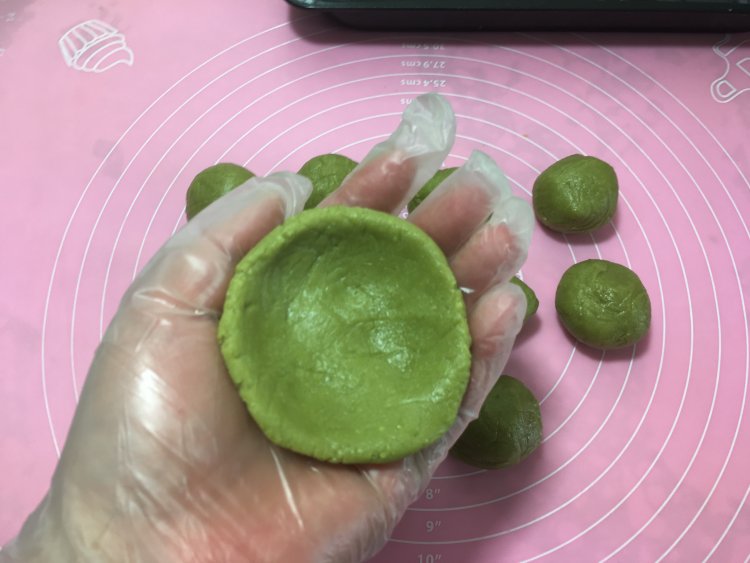 樱花抹茶凤梨酥步骤20