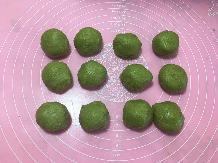 樱花抹茶凤梨酥步骤19
