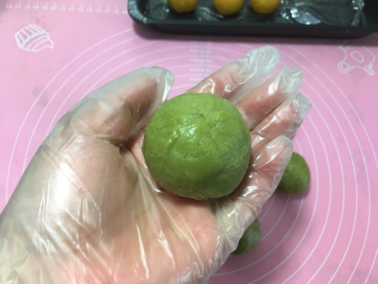 樱花抹茶凤梨酥步骤22