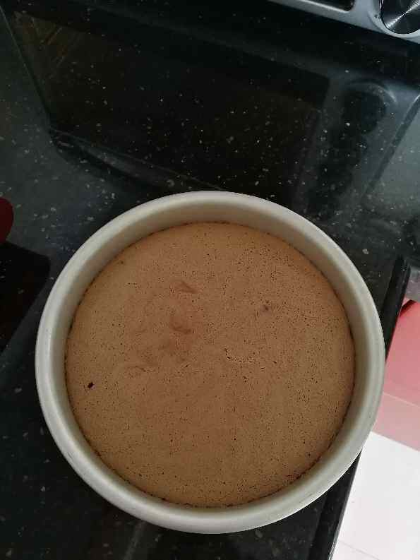 可可烫面戚风蛋糕步骤15