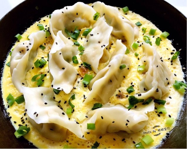 煎蛋卧饺步骤7