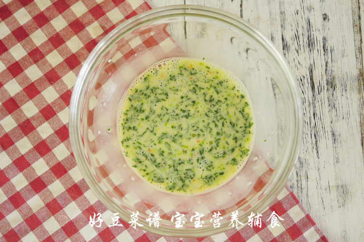 米饭菠菜糕步骤10