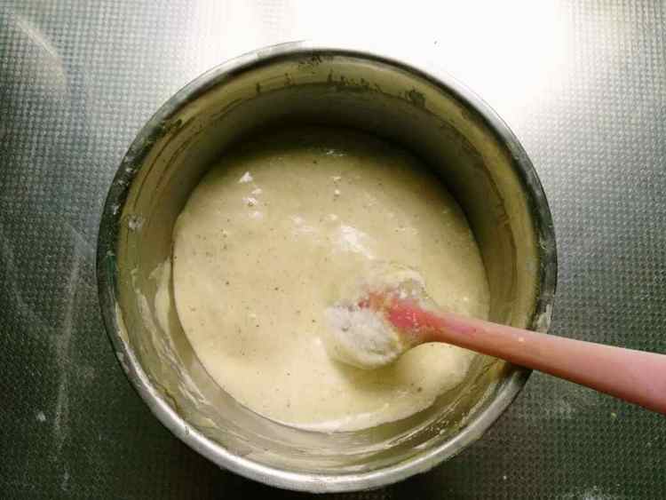抹茶戚风蛋糕步骤11
