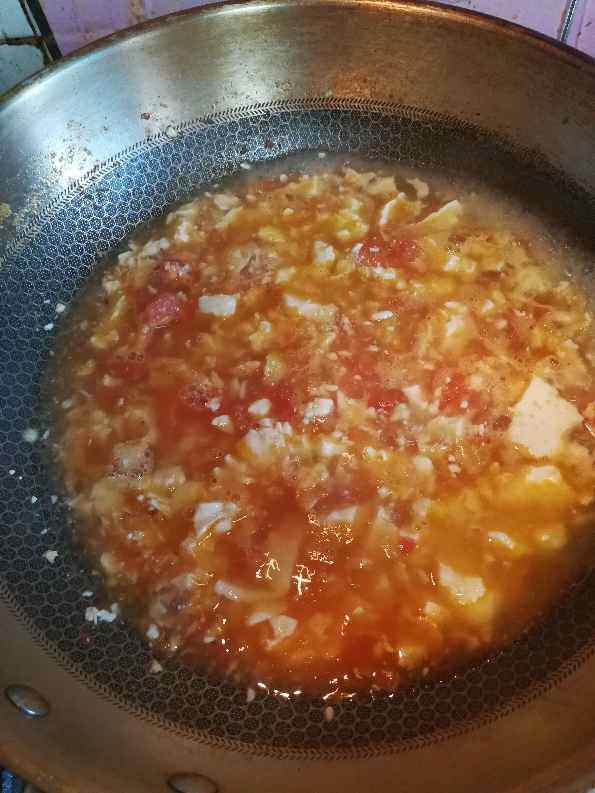 西红柿豆腐羹步骤7