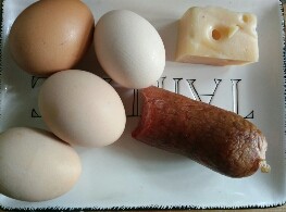 奶酪玉子烧步骤1
