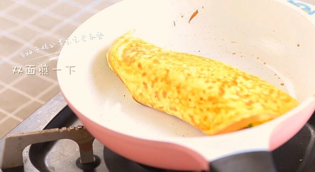 菠菜厚蛋烧—5分钟元步骤6