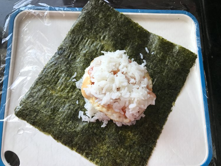 不用捏的饭团步骤8