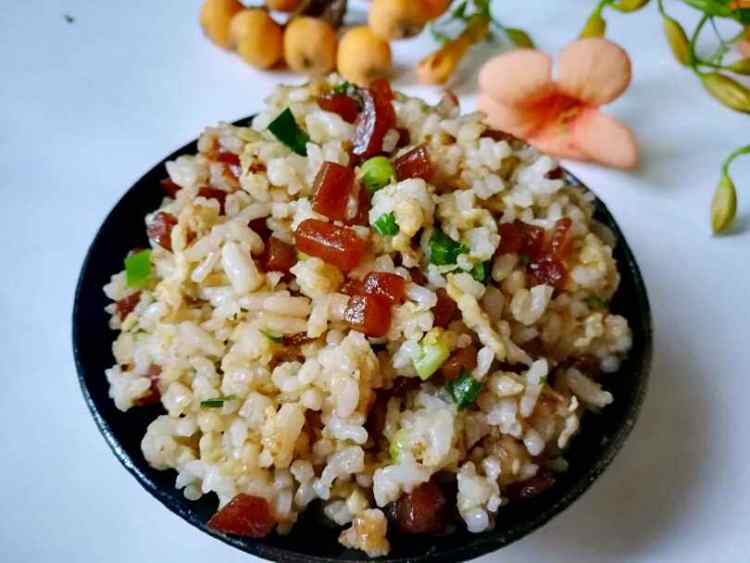 山楂糕牛奶炒饭步骤10