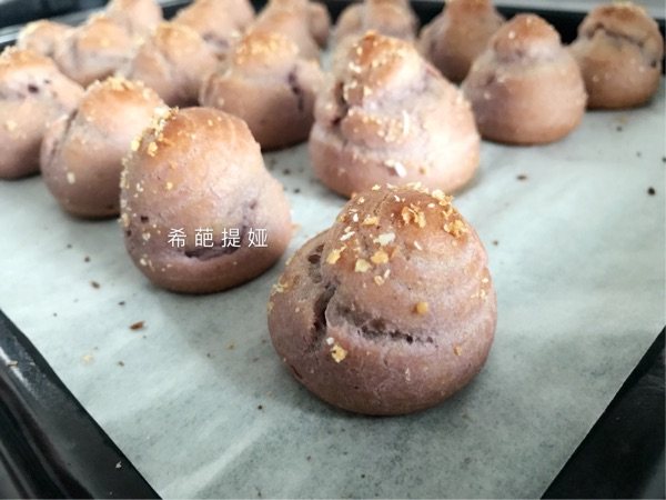紫薯泡芙步骤10