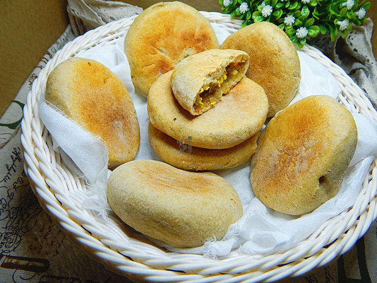 胡萝卜鸡蛋杂粮面饼步骤24