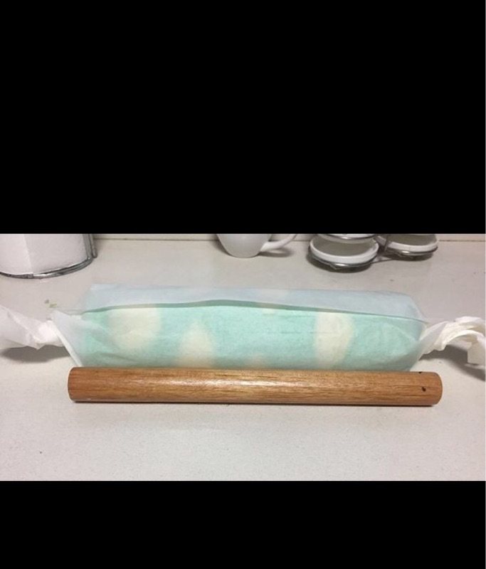 蓝天白云蛋糕卷步骤19