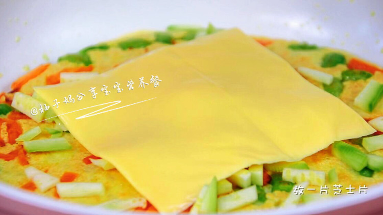 蔬菜奶酪米饭煎饼步骤8