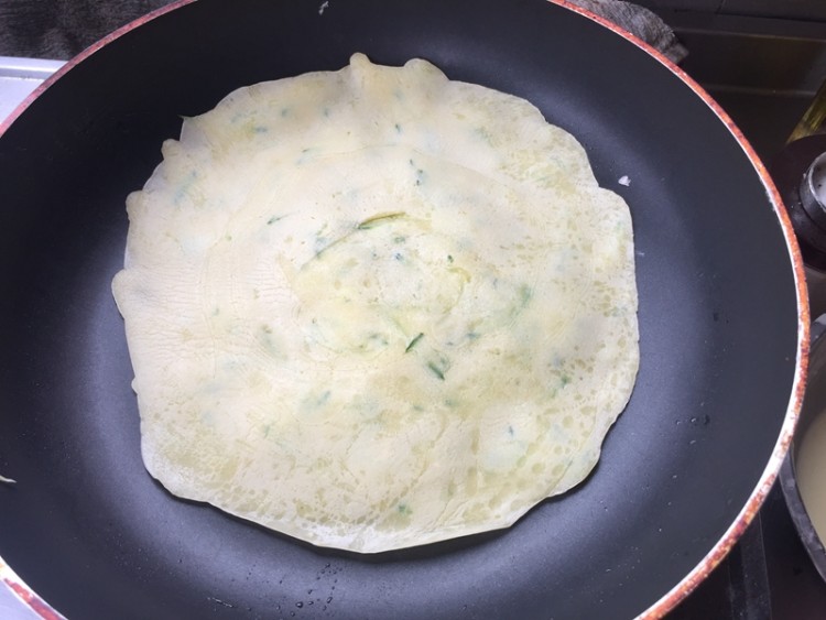 黄瓜蛋饼步骤9