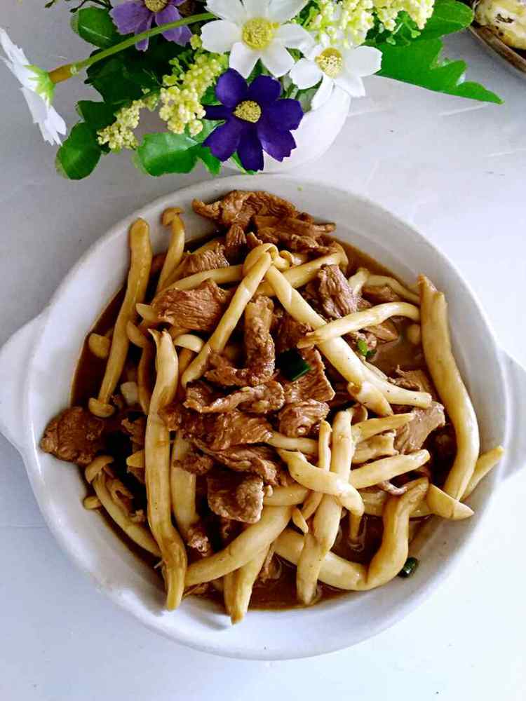 鲜菇炒鸭肉步骤8