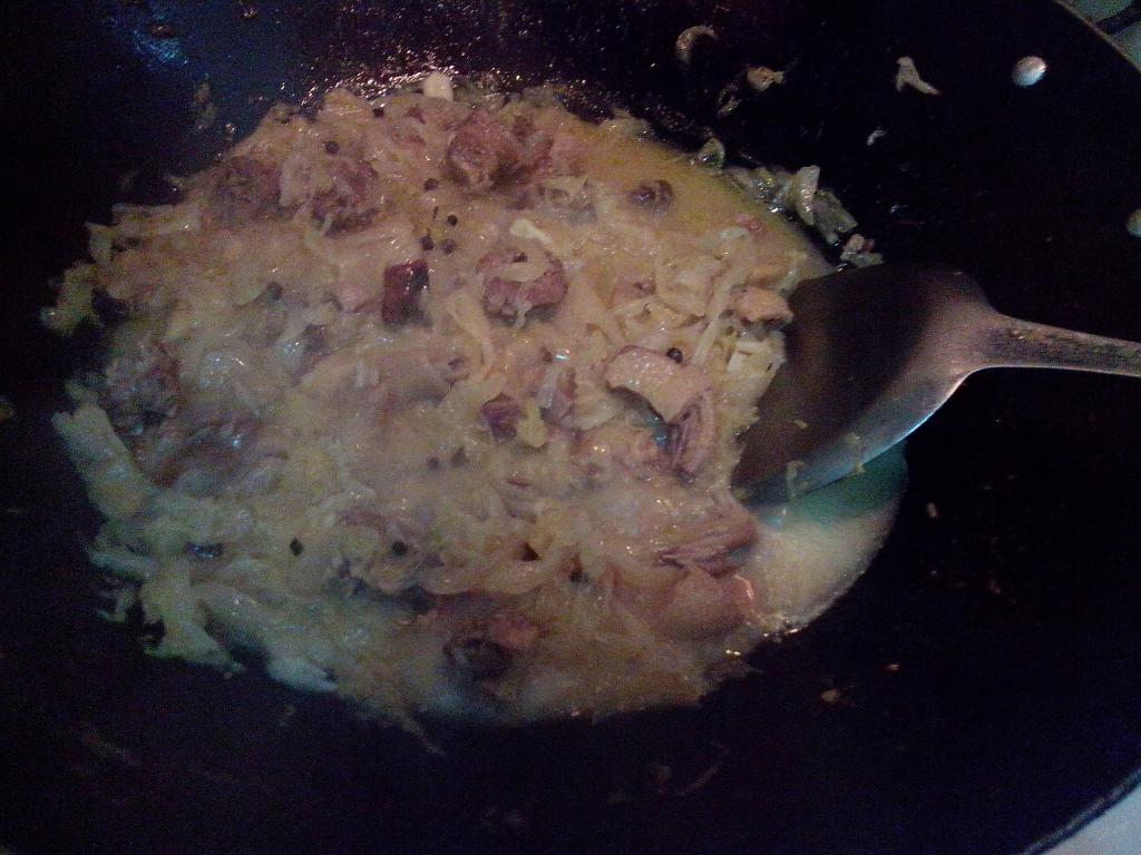 酸菜炖鸭肉步骤10