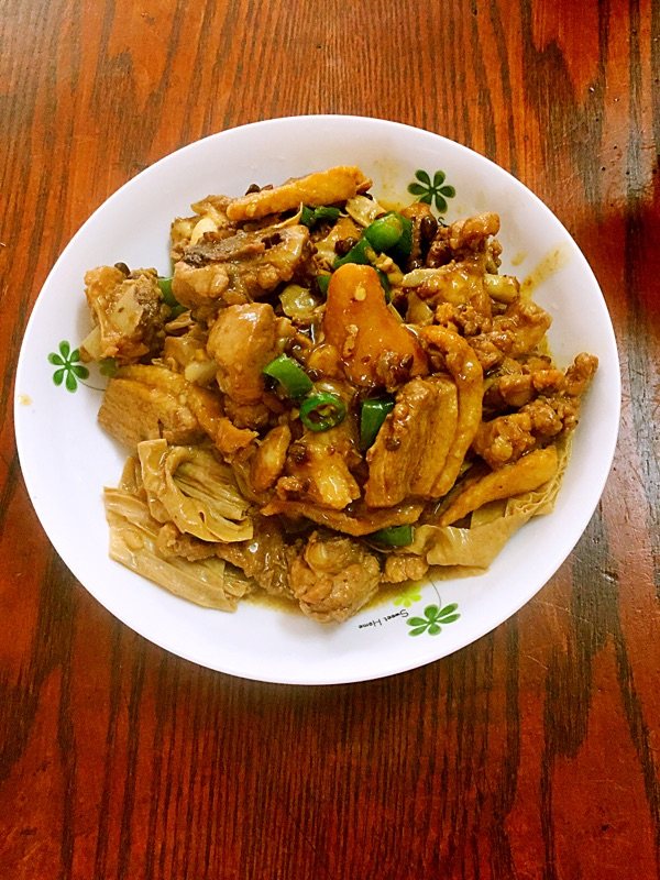 腐竹焖鸭肉步骤10
