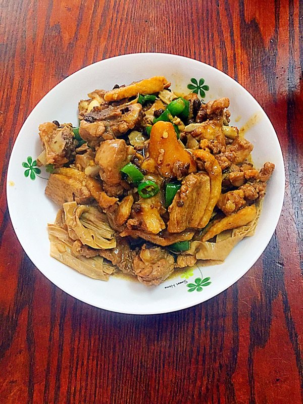 腐竹焖鸭肉步骤12