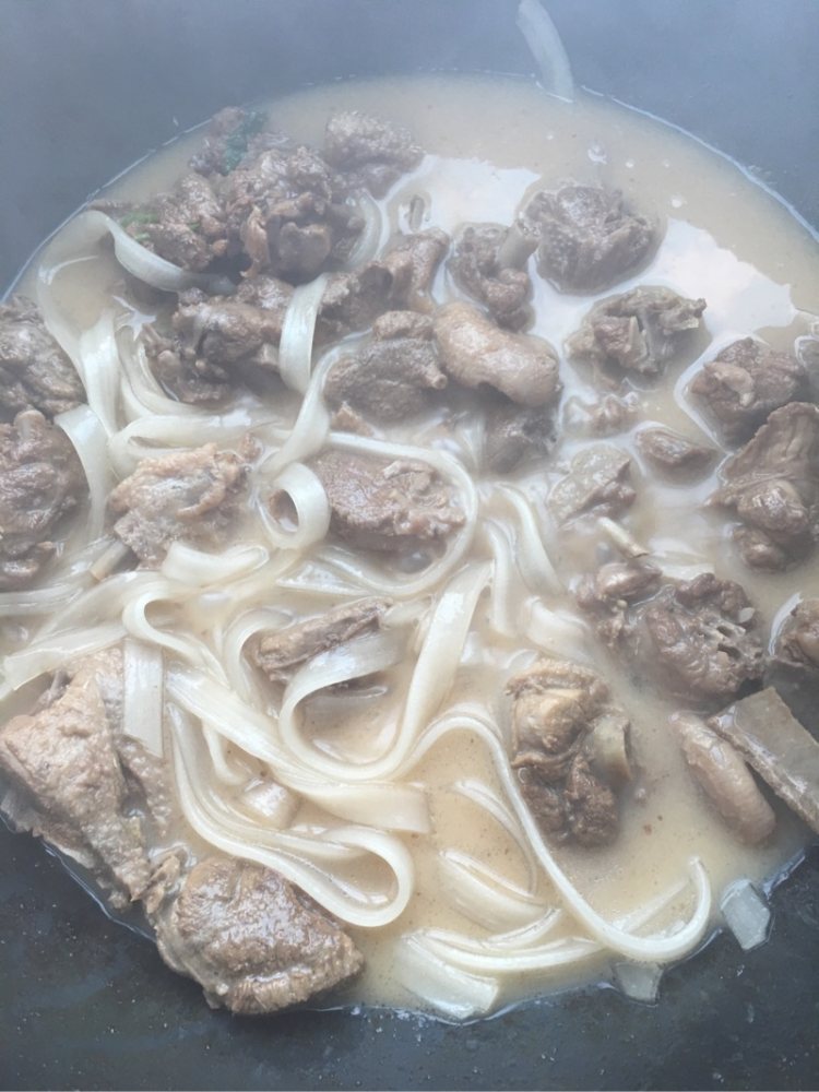 鸭肉炖粉条步骤7