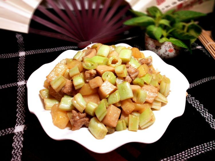 双豆鲍菇鸭丁步骤9