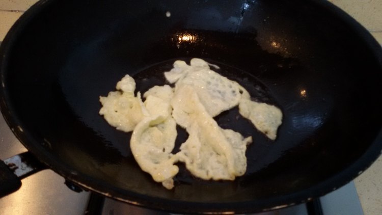 蛋香菜花炒鸭肉步骤5