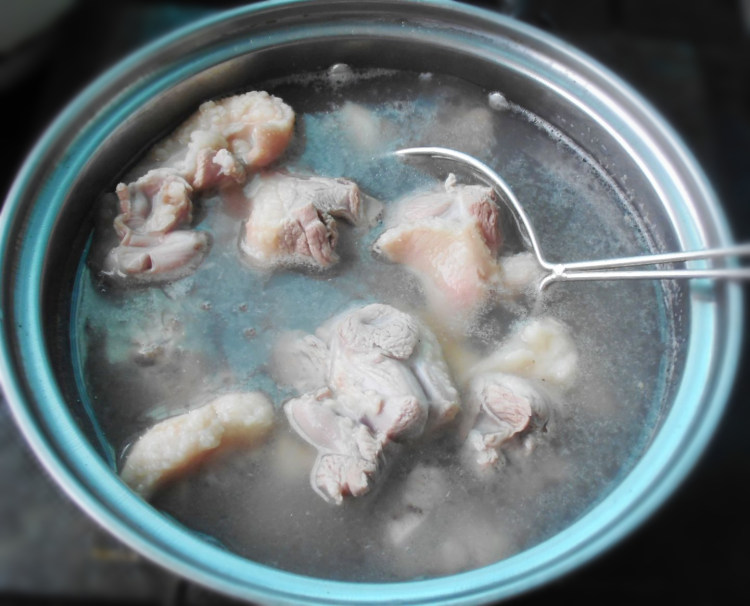 菠萝鸭步骤3
