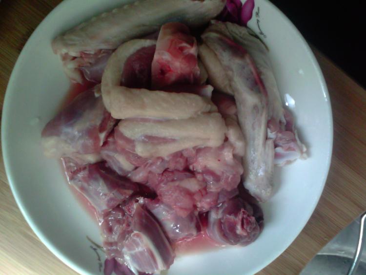 可乐鸭肉步骤1