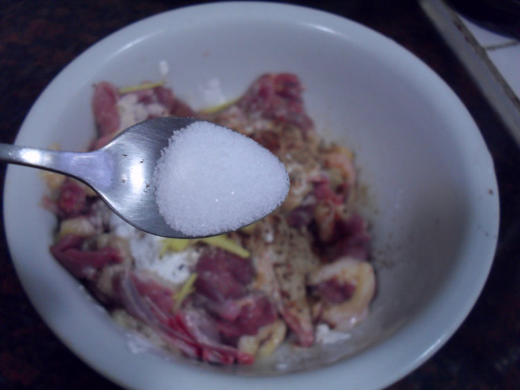 辣炒鸭肉步骤7