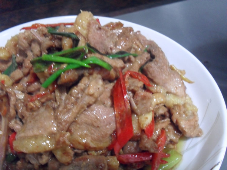 辣炒鸭肉步骤15