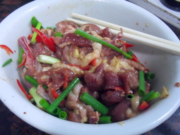 辣炒鸭肉步骤13