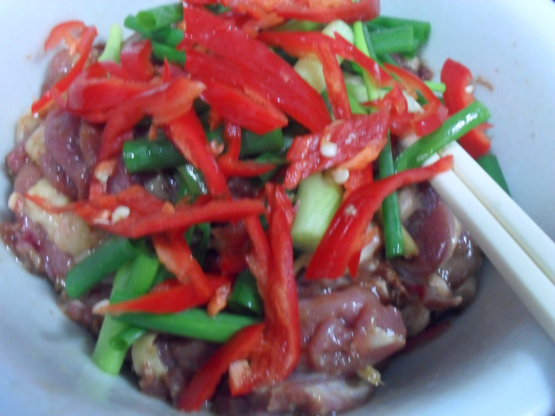 辣炒鸭肉步骤12