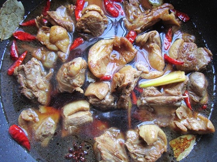 毛豆烧鸭步骤9
