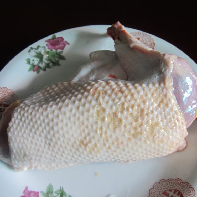 双椒炒子鸭步骤1