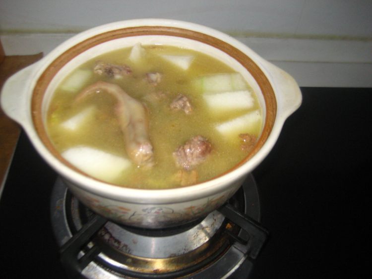 冬瓜鸭肉步骤9