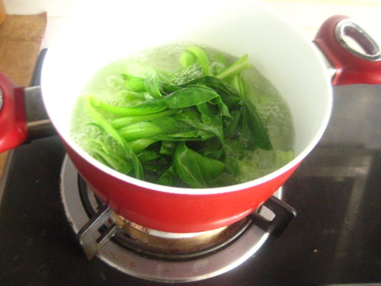 青菜鸭肉汤步骤12