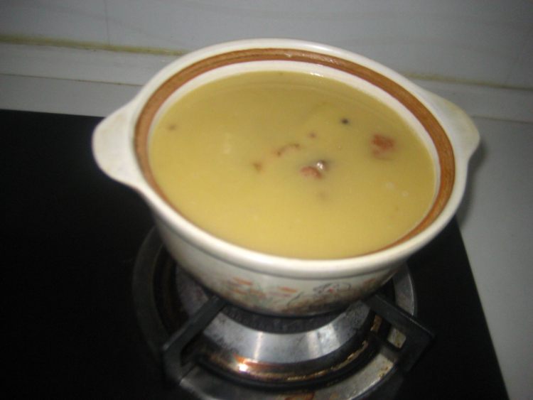 青菜鸭肉汤步骤9